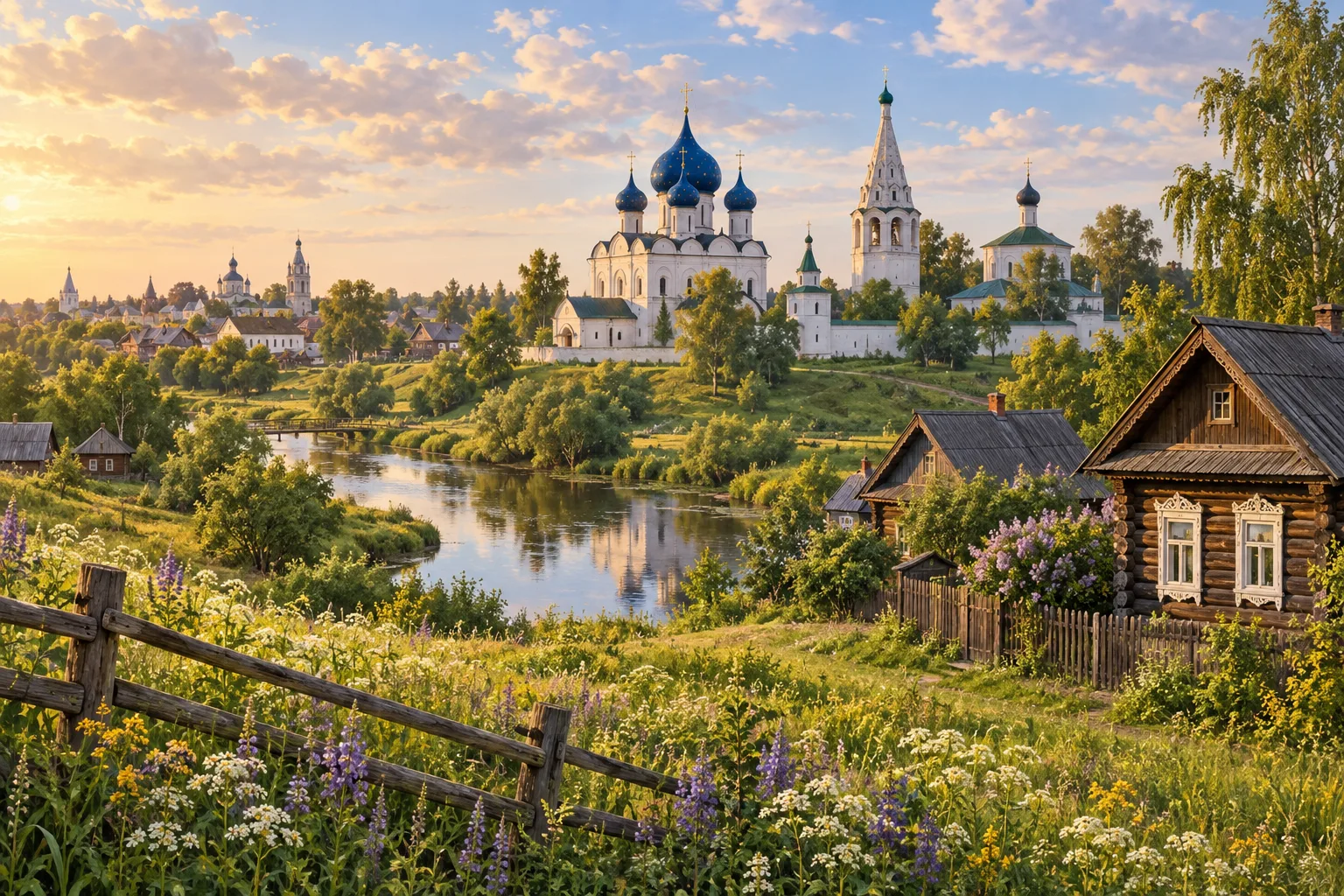 Золотое кольцо: путешествие сквозь века
